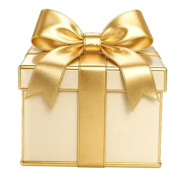 Wrapped gift box — Love